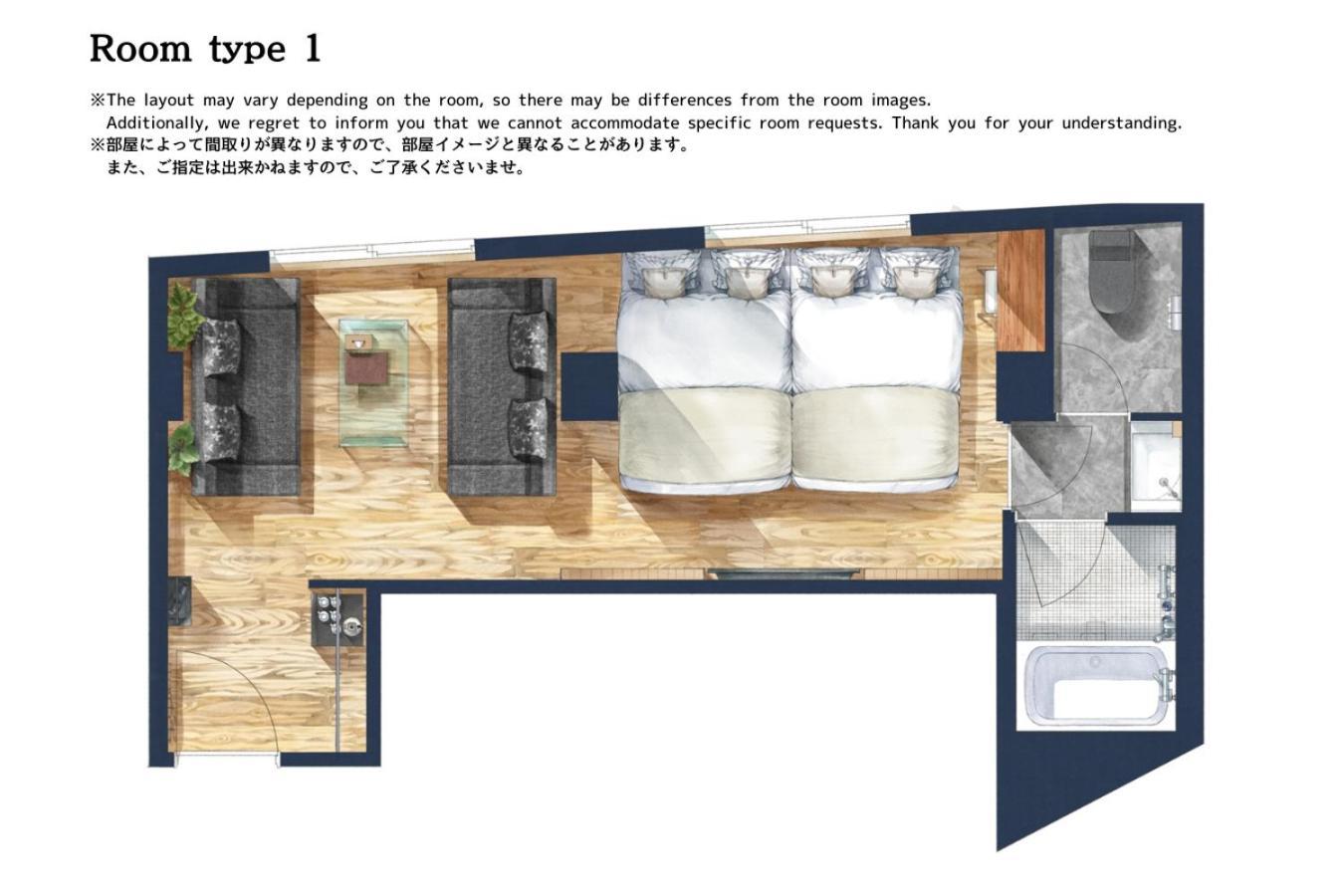 Sakura Cross Hotel Shinjuku East طوكيو الغرفة الصورة